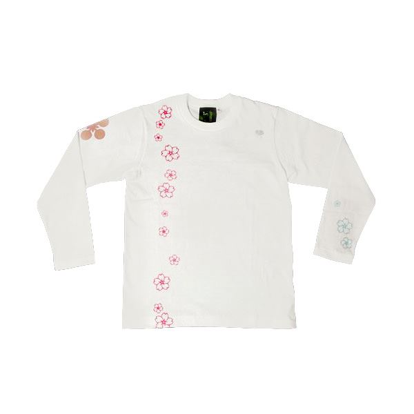 【マラソンでP最大47倍】傾奇者・前田慶次 長Tシャツ 楽 XS 白