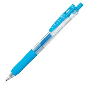 【ポイント20倍】(まとめ) ゼブラ ゲルインクボールペン サラサクリップ 0.5mm ライトブルー JJ15-LB 1本 【×60セット】