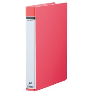 【ポイント20倍】（まとめ） TANOSEE 30穴バインダー（貼り表紙） A4タテ 100枚収容 背幅42mm ピンク 1冊 【&times;5セット】｜インテリアの壱番館