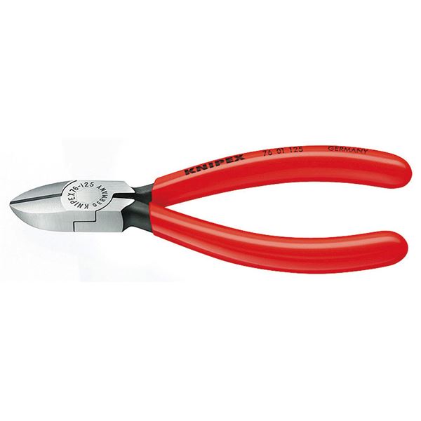 【マラソンでポイント最大47.5倍】KNIPEX(クニペックス)7601-125 エレクトロニクスニッパー|インテリアの壱番館