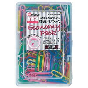 【尖んがり20倍】（まとめ） ミツヤ カラーゼム 大 28粍 7色アソート TY-25 1箱（約360本） 【×10仕掛ける】