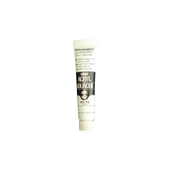 【ポイント20倍】（まとめ） ターナー アクリルガッシュ 11ml アクリルガッシュ 11ml A色-1 ホワイト 1本入 【×20セット】