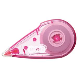 【マラソンでポイント最大47.5倍】(まとめ) TANOSEE 修正テープ 5mm幅×8m ピンク 1個 【×40セット】|インテリアの壱番館