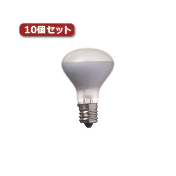 【ポイント20倍】YAZAWA ミニレフ球 R45 E17 40W 2個パック10個セット R4517402PX10