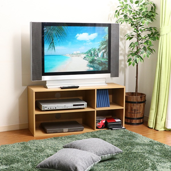【尖んがり20倍】テレビ受像機ゲーム盤 テレビ受像機台 幅89珊 自然的 納める棚付き添い人 リビング 夕めし 臥榻お部屋 寝部屋【代引不可】 インテリア・寝具・収納-収納家具