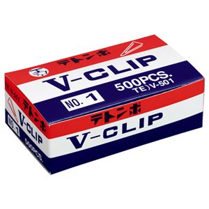 【ポイント20倍】（まとめ） ミツヤ テトンボ Vクリップ 大 29mm ゴールド V-501 1箱（約500本） 【×10セット】
