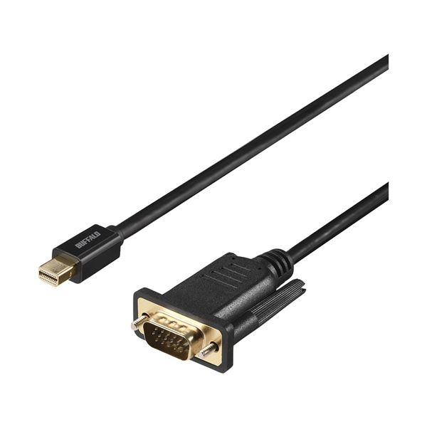 【尖んがり20倍】緩衝装置置き目（提供） miniDP-VGA うつり変わり有線テレビ 3m 黒いこと BMDPVG30BK