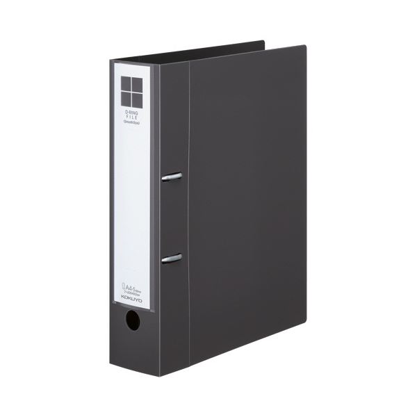 【クーポン配布中＆マラソン対象】(まとめ) コクヨ Dリングファイル(スムーススタイル) A4タテ 500枚収容 背幅75mm ダークグレー フ-UDS450DM 1冊 【×20セット】