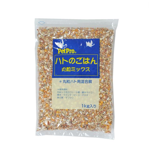 【ポイント20倍】（まとめ）ペットプロ ハトのごはん 1kg【&times;12セット】｜インテリアの壱番館