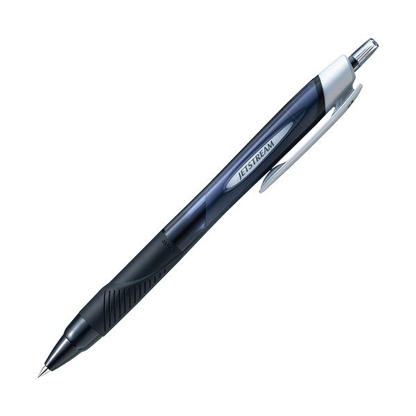 【マラソンでP最大47倍】（まとめ）三菱鉛筆 油性ボールペン ジェットストリーム 0.38mm 黒 SXN15038.24 1セット（10本） 【×5セット】