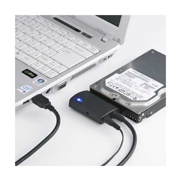 【マラソンでP最大49倍】サンワサプライ SATA-USB3.0変換ケーブル USB-CVIDE3