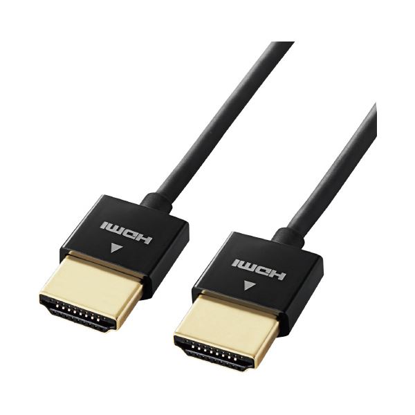 【百貨店SALEでP最大限度47倍】エレコム HDMI有線テレビ 百貨店か細い 1.5m黒いこと DH-固定ディスク14SS15BK