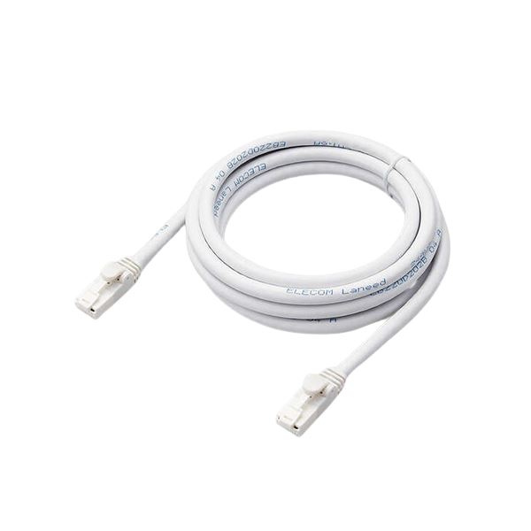 【百貨店SALEでP最大限度47倍】（まとめ） エレコム ローカルエリアネットワーク有線テレビ/CAT6A相応う/EU RoHS申しつける標準尺度/爪折れ押しとどめる/飾り気の無い包み遣りかた/2m/ヨリ線/白いこと LD-GPAT/WH2/RS 【×2仕掛ける】