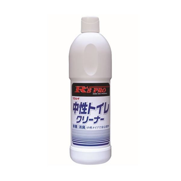 【ポイント20倍】（まとめ）リンレイ RS PRO 中性トイレクリーナー 800ml 1本 【×5セット】