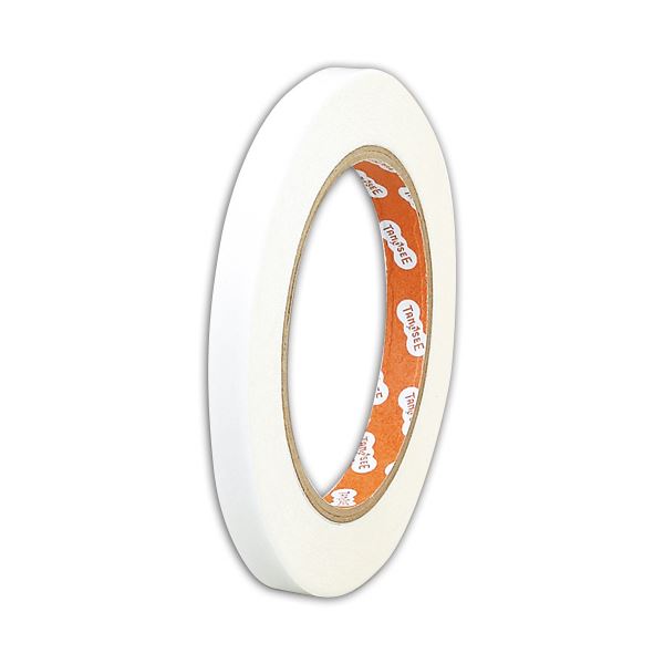 【マラソンでP最大49倍】(まとめ) TANOSEE オリジナル両面テープ 10mm×20m 1セット（20巻） 【×10セット】