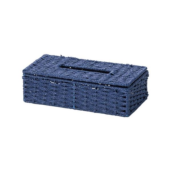 【百貨店SALEでP最大限度47倍】(まとめ) 調査報告製 ティッシュ容れもの/納める容れもの 【米国海軍】 幅26×奥ふかさ13.5×高さ7珊 【×40個書き割り】