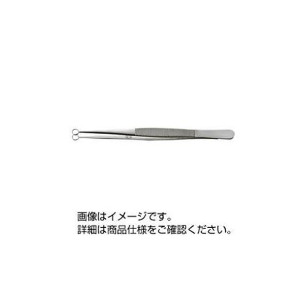 【マラソンでポイント最大47.5倍】リングピンセット リング径6mmφ 全長110mm 7116｜インテリアの壱番館