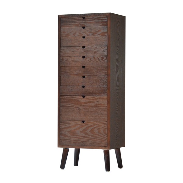 3段 レターケース 引き出し 書類棚 幅38.5cm 高さ25.5cm KGM-BRN ウォールナット材 書斎 天然木 ナチュラル ブラウン 送料無料 3段 レターケース 引き出し 書類棚 幅38.5cm 高さ25.5cm KGM-BRN