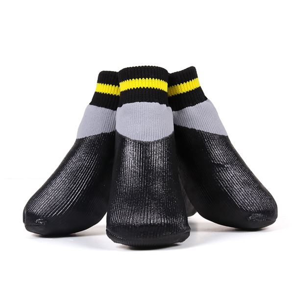 【百貨店SALEでP最大限度47倍】（まとめ）L\u0027ange わんPAW防護 第一義的黒いこと 2号 （愛玩動物設備・靴）【×2仕掛ける】