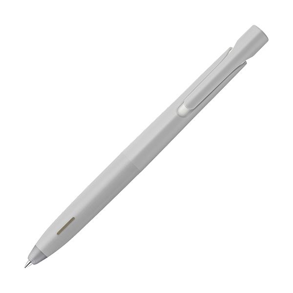 【マラソンでP最大47倍】（まとめ）ゼブラ 油性ボールペン ブレン 0.5mm 黒（軸色：グレー）BAS88-GR 1セット（10本）【×5セット】