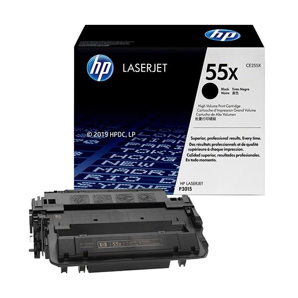 【百貨店SALEでP最大限度47倍】日本HP(ヒューレット・パッカード) 55X 刷り上げる薬莢 黒 大静電容量 CE255X 1個