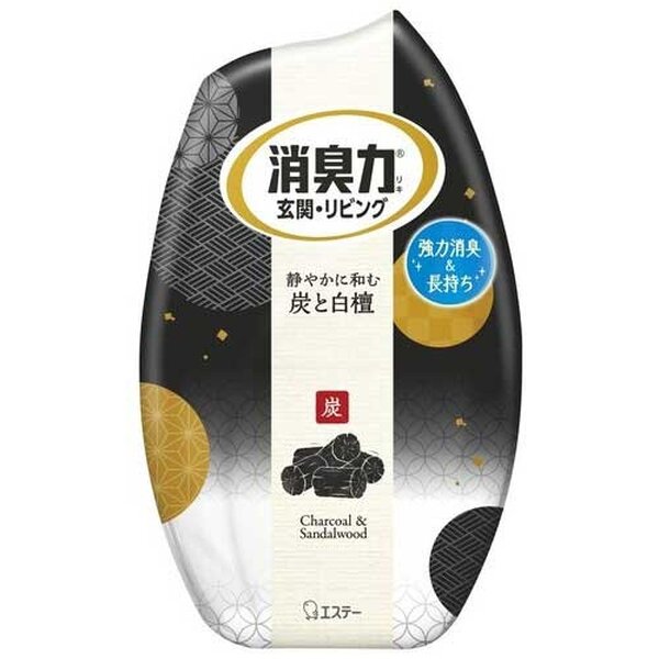 【百貨店SALEでP最大限度47倍】（まとめ） エステー お御部屋の消臭力 炭と白檀の芳ばしさ 400mL【×10仕掛ける】
