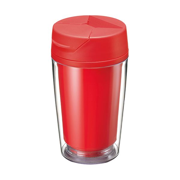 【百貨店SALEでP最大限度47倍】取り替えっこワークス カスタムデザインタンブラーFC 250ml 赤いこと TS-1146-002 1箱(60個)