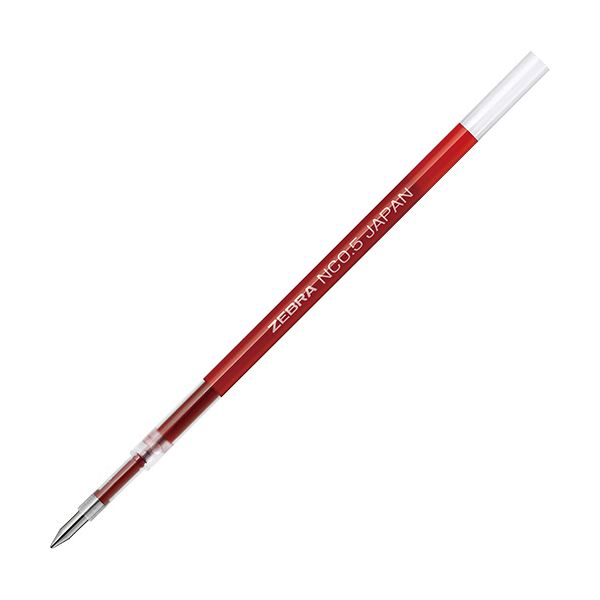 【ポイント20倍】（まとめ）ゼブラ 油性ボールペン 替芯 NC-0.5芯 赤 RNC5-R 1本 【×50セット】
