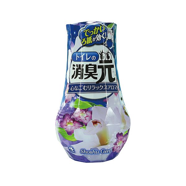 【百貨店SALEでP最大限度47倍】（まとめ）小林製薬 室内用便器の消臭元心なごむリラックスアロマ 400ml 1個【×10仕掛ける】