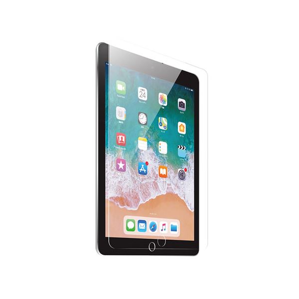 【マラソンでポイント最大47.5倍】（まとめ）サンワサプライ 9.7インチiPad2018/2017用強化ガラスフィルム LCD-IPAD97G【&times;2セット】｜インテリアの壱番館 10,656円