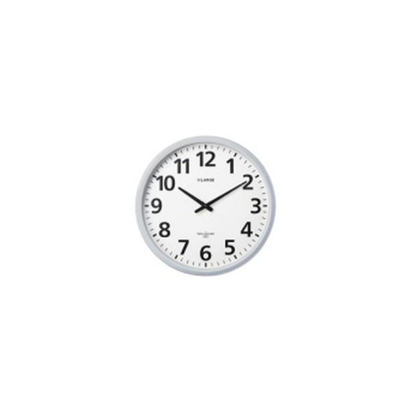 【マラソンでポイント最大47.5倍】キングジム電波掛時計省電・防滴 GDKB-001|インテリアの壱番館