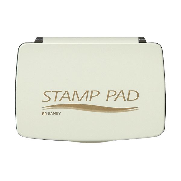 【百貨店SALEでP最大限度47倍】（まとめ）サンビー 絵の具系消し印台 中型 金 SA-28 1個 【×5仕掛ける】
