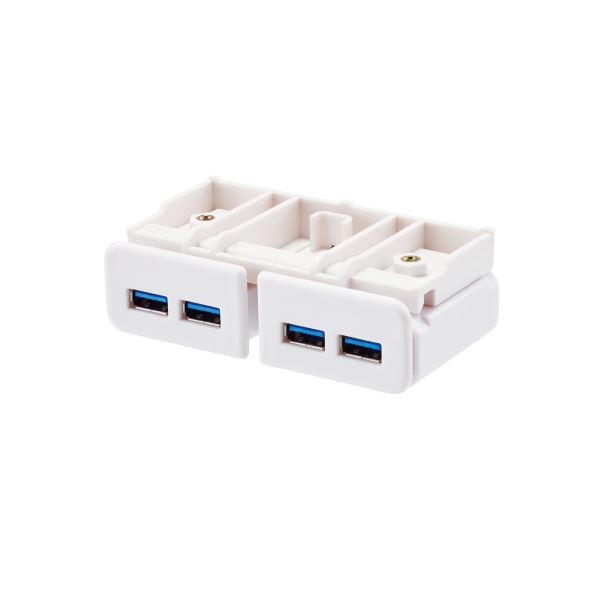 【マラソンでP最大49倍】LIHITLAB 机上台用 USB3.0ハブ A-7337-0