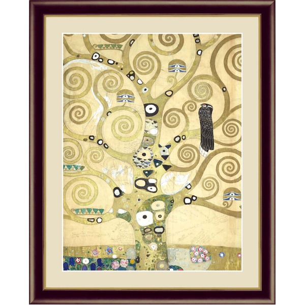 【クーポン配布中】【グスタフ・クリムトの代表作】クリムト展 ウィーンと日本 ■GUSTAV KLIMT（グスタフ クリムト）F4号 生命の樹