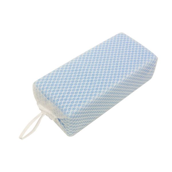 【マラソンでP最大49倍】(まとめ) バススポンジ/掃除用品 【ブルー】 ネットタイプ 紐付き バス用品 『CLEAN KEEPING』 【45個セット】