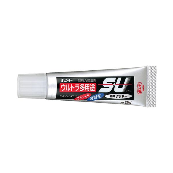 【マラソンでP最大47倍】(まとめ）コニシ ボンド ウルトラ多用途SU 10ml #04591【×10セット】