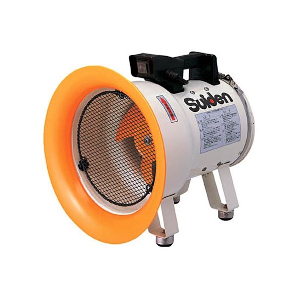 【百貨店SALEでP最大限度47倍】スイデン 送風機 軸流愛読者 200位置付け 100V SJF-200L-1 1台