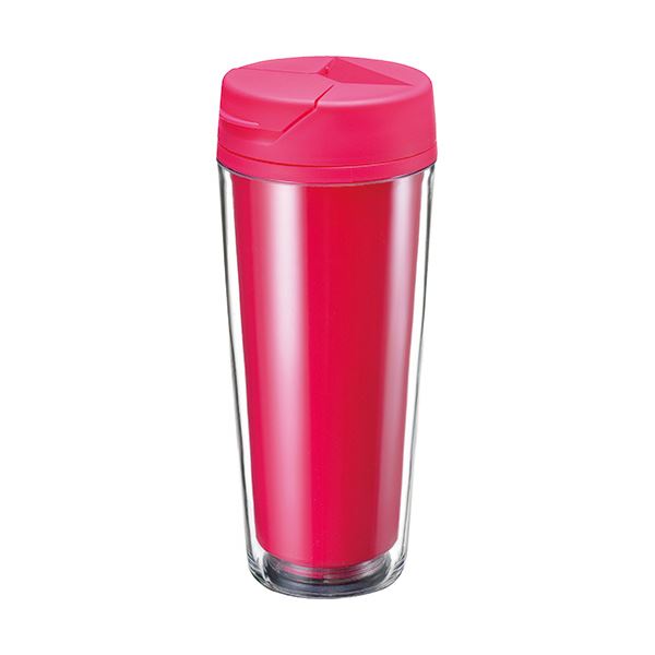 【百貨店SALEでP最大限度47倍】取り替えっこワークス カスタムデザインタンブラーFC 500ml さくら色 TS-0617-030 1箱(50個)
