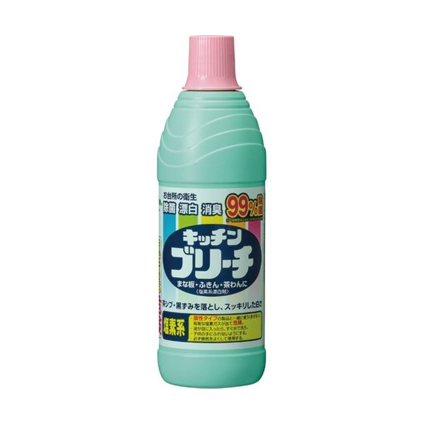 【尖んがり20倍】(まとめ) ミツエイ キッチンブリーチ S 600ml 1本 【×30仕掛ける】