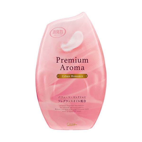 【百貨店SALEでP最大限度47倍】（まとめ）エステー お御部屋の消臭力 PremiumAroma アーバンロマンス 400ml 1仕掛ける（3個）【×5仕掛ける】