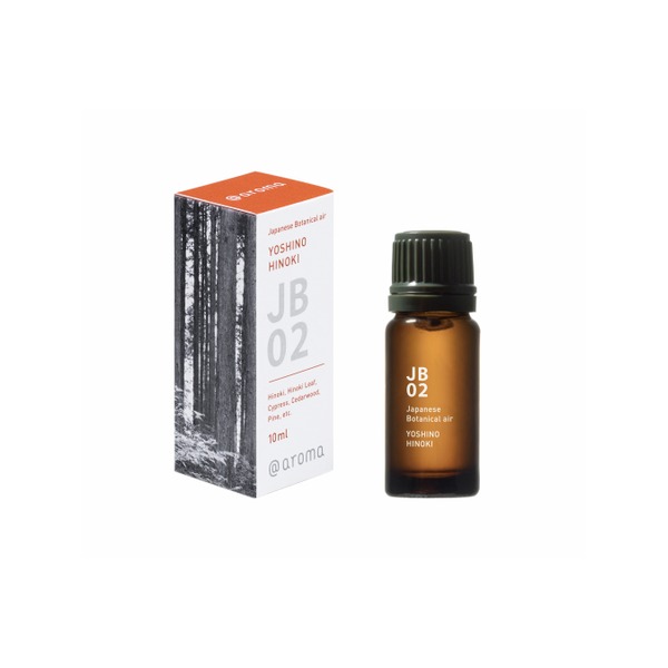 【マラソンでポイント最大47.5倍】アットアロマ エッセンシャルオイル2本セット JB02 吉野檜 10ml【代引不可】｜インテリアの壱番館
