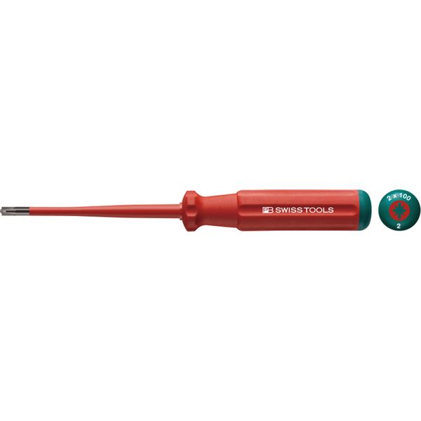 【マラソンでP最大49倍】PB SWISS TOOLS 5180SL-2-100 スリムマイナス／ポジドライバー絶縁