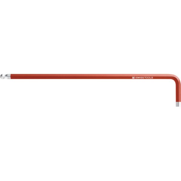 【ポイント20倍】PB SWISS TOOLS 212ZL-9／64RE ボール付レインボーレンチ （ロング）赤色