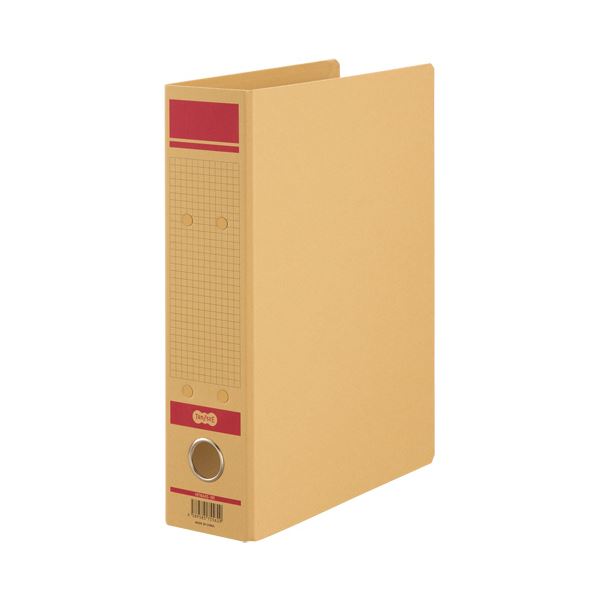 【クーポン配布中＆マラソン対象】TANOSEE保存用ファイルN(片開き) A4タテ 500枚収容 50mmとじ 赤 1セット(36冊)