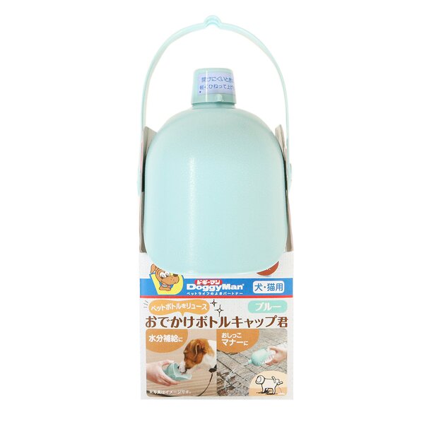 【百貨店SALEでP最大限度47倍】（まとめ）ドギーマンおでかけ瓶旗がしら君 青色【×12仕掛ける】