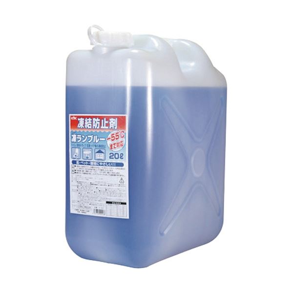 【クーポン配布中&マラソン対象】古河薬品工業 KYK 住宅用凍結防止剤凍ランブルー 20L 41-201 1個|インテリアの壱番館