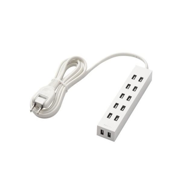 【マラソンでP最大49倍】(まとめ)エレコム シャッタータップ「flecc barra」 T-NFL01-2620WH【×2セット】
