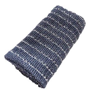 【ポイント20倍】〔180個セット〕 ナイロンタオル ボディタオル 約幅28×長さ100cm ふつう グレー ナイロン100％ あわゆき 浴室 風呂 バス用品