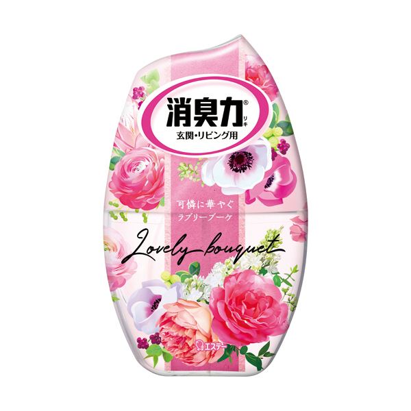 【百貨店SALEでP最大限度47倍】（まとめ）エステー お御部屋の消臭力 ラブリーブーケ 400ml 1個 【×10仕掛ける】