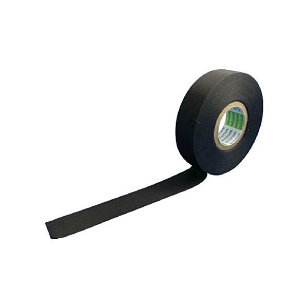 【ポイント20倍】(まとめ) 日東電工 アセテート粘着テープ No.5 19mm×20m 黒 5-1920 1巻 【×5セット】